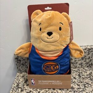 NBA Knicks Plushie Hoodie for Kids